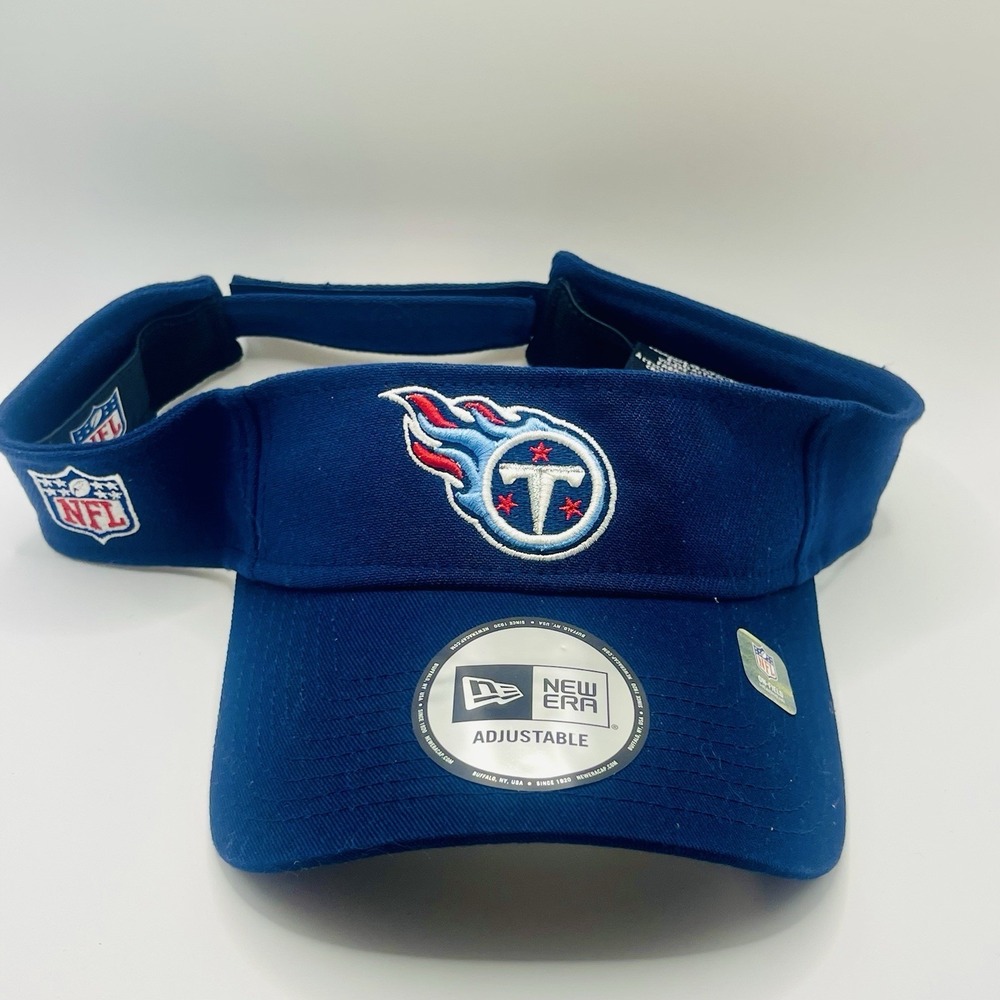 Tennessee Titans NFL Training Visor Cap New Era Adjustable Fit